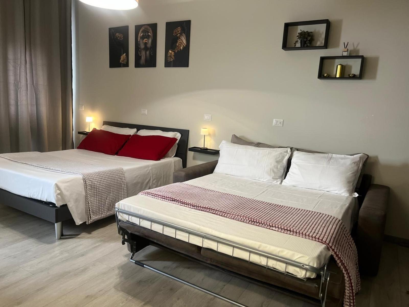 Apartmán Sleep & Fly Bgy Airport-Station-Center Bergamo Exteriér fotografie